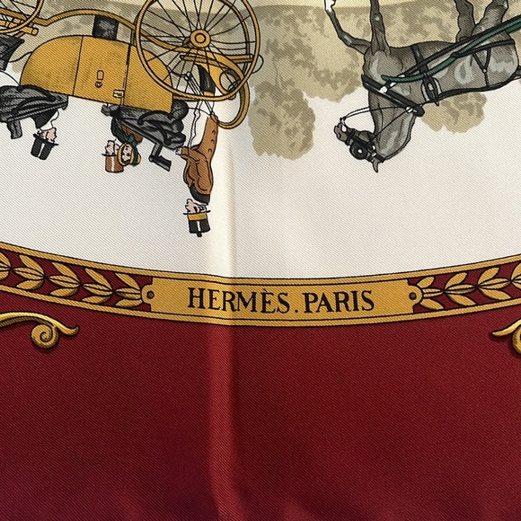 Hermes Silk Scarf - Picture 7 of 7